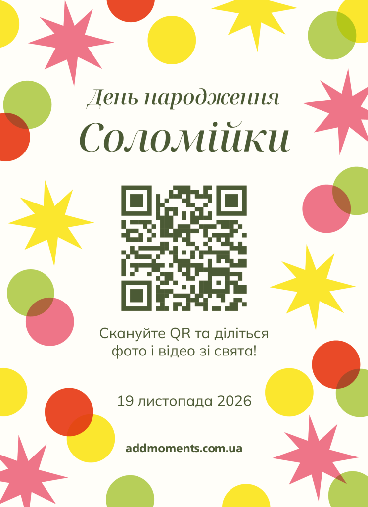 QR Card Birthday